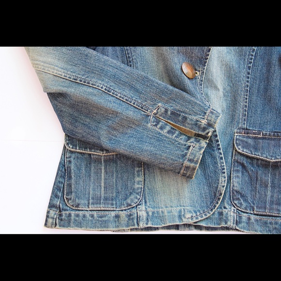 Rustic Denim Jacket - Picture 3 of 7